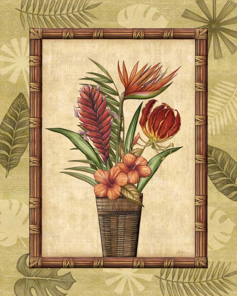 Wall Art Painting id:1813, Name: Paradisio Bouquet II, Artist: Audrey, Charlene