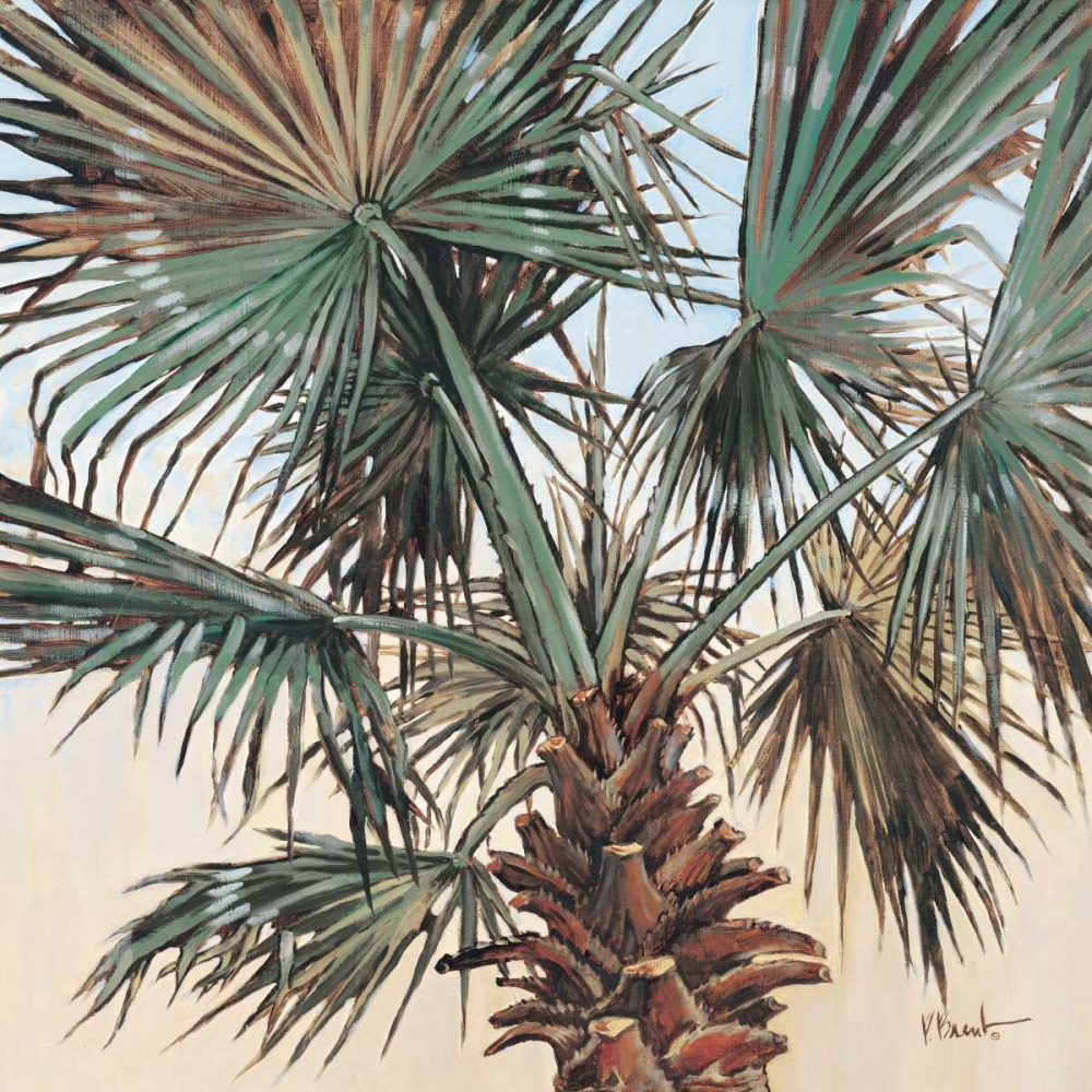 Wall Art Painting id:4149, Name: Solitary Palm, Artist: Brent, Paul