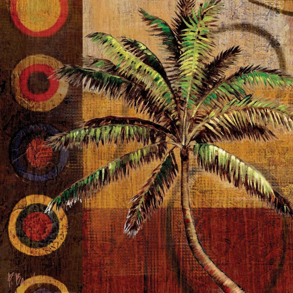 Wall Art Painting id:4324, Name: Contemporary Palm I, Artist: Brent, Paul