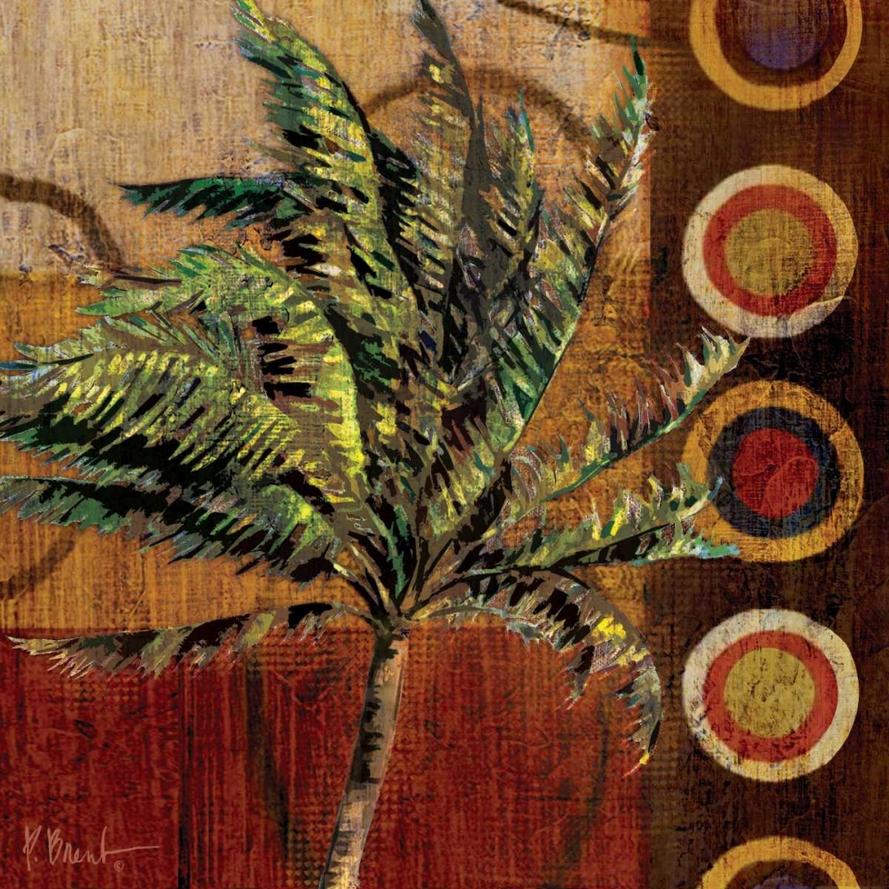 Wall Art Painting id:4325, Name: Contemporary Palm II, Artist: Brent, Paul