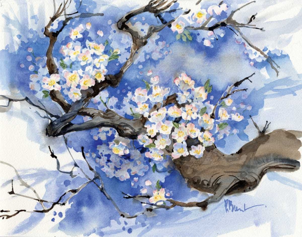 Wall Art Painting id:143642, Name: Cherry Blossoms II, Artist: Brent, Paul