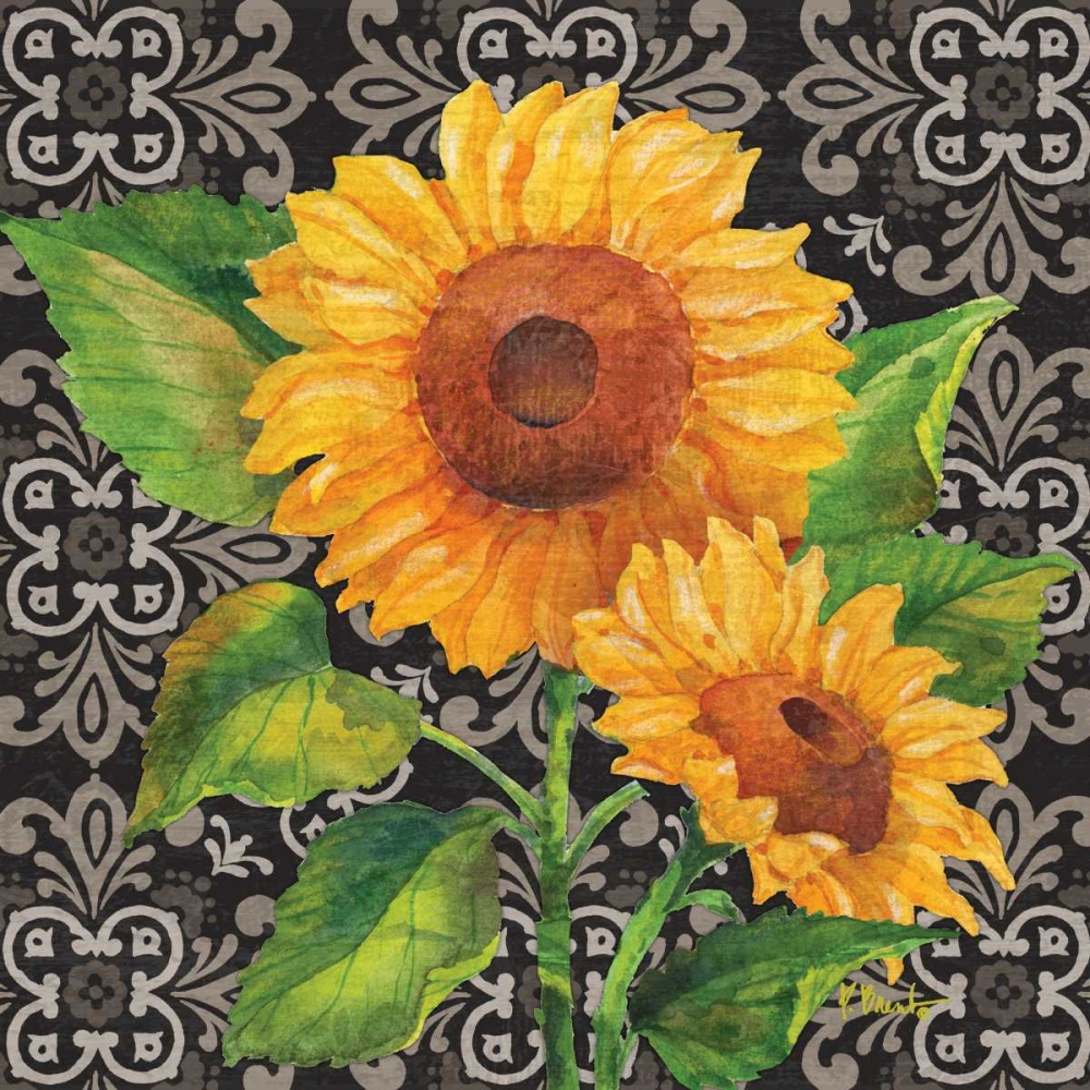 Wall Art Painting id:143774, Name: Sunflower Chic I, Artist: Brent, Paul