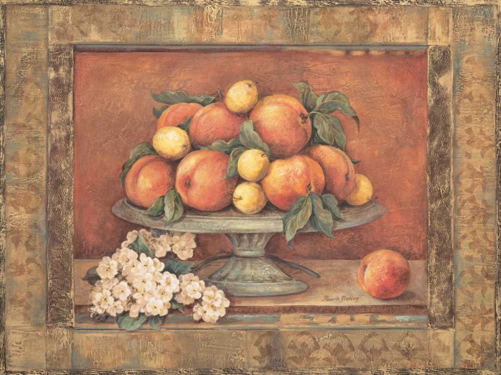 Wall Art Painting id:4673, Name: Florentine Peach, Artist: Gladding, Pamela