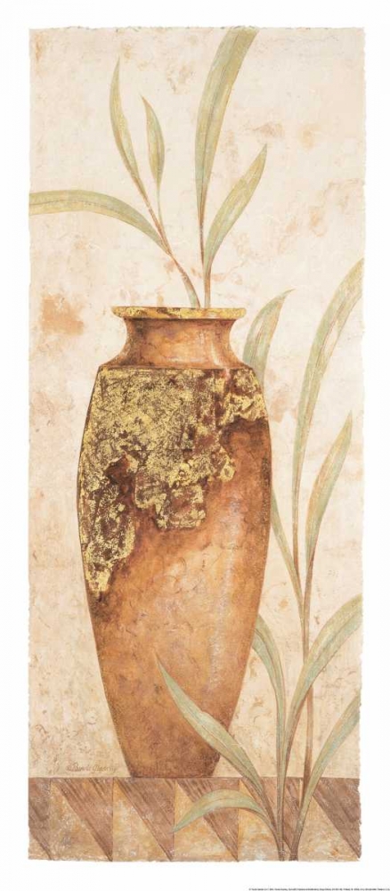 Wall Art Painting id:4675, Name: Rustic Venetian Urn I, Artist: Gladding, Pamela