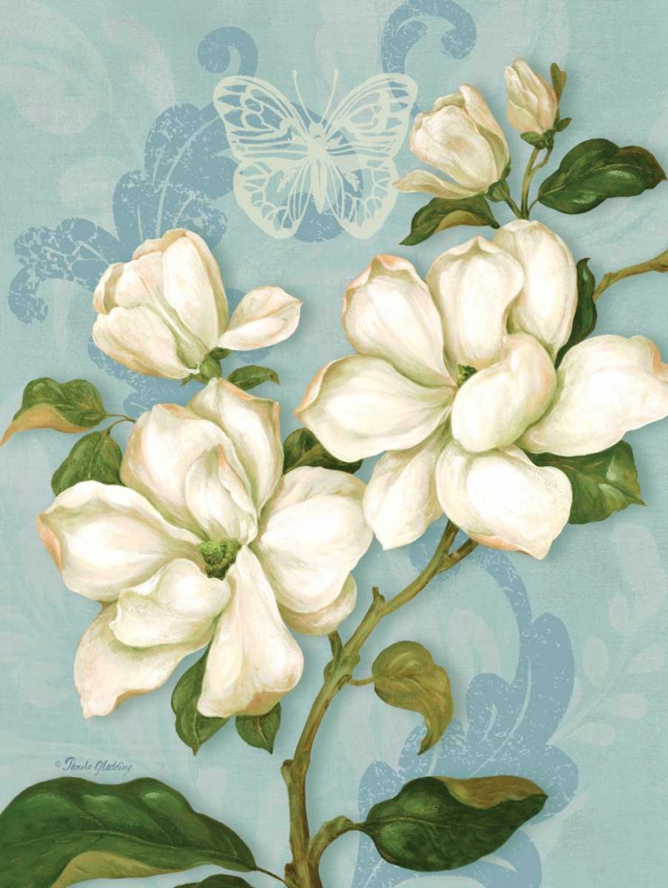 Wall Art Painting id:4912, Name: Magnolias, Artist: Gladding, Pamela