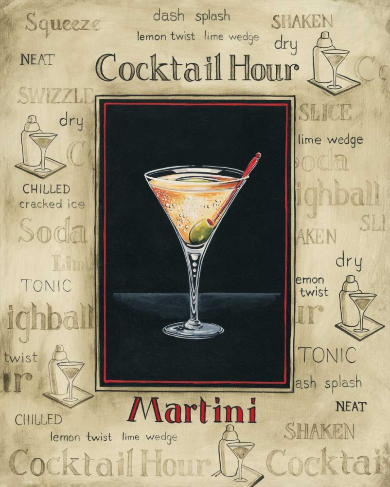 Wall Art Painting id:5011, Name: Martini, Artist: Gorham, Gregory