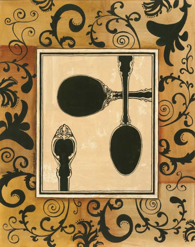 Wall Art Painting id:5129, Name: Spoons, Artist: Gorham, Gregory