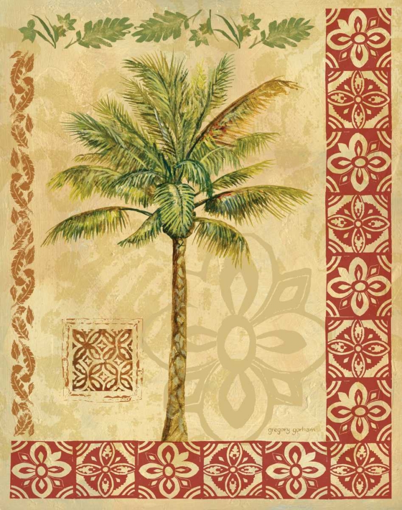 Wall Art Painting id:24493, Name: Summer Palm II, Artist: Gorham, Gregory