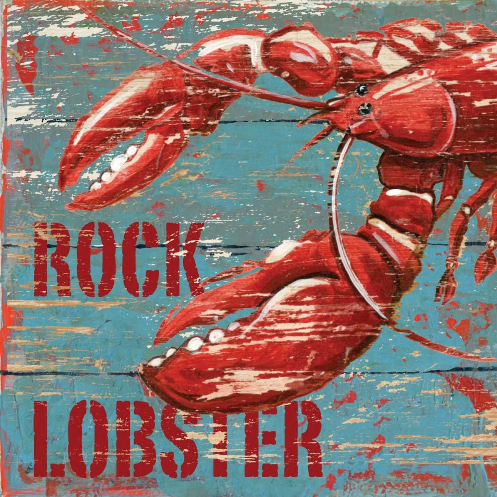 Wall Art Painting id:29067, Name: Rock Lobster, Artist: Gorham, Gregory
