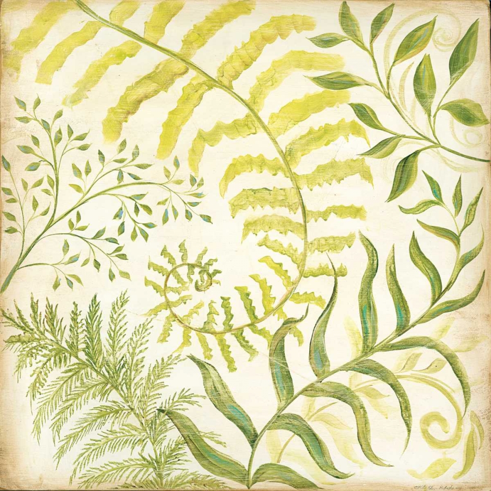 Wall Art Painting id:19733, Name: Fern Botanical I, Artist: McRostie, Kate