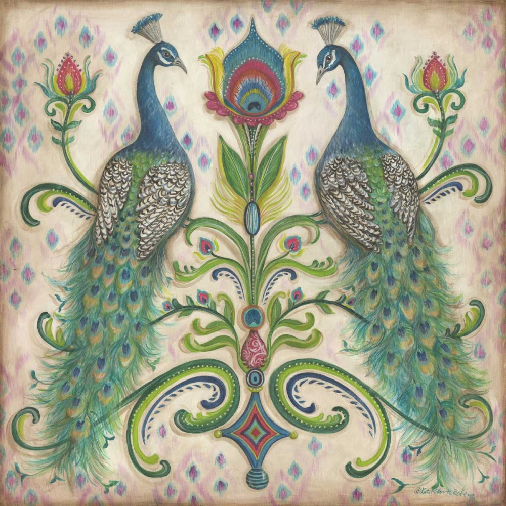 Wall Art Painting id:19744, Name: Feathered Splendor II, Artist: McRostie, Kate