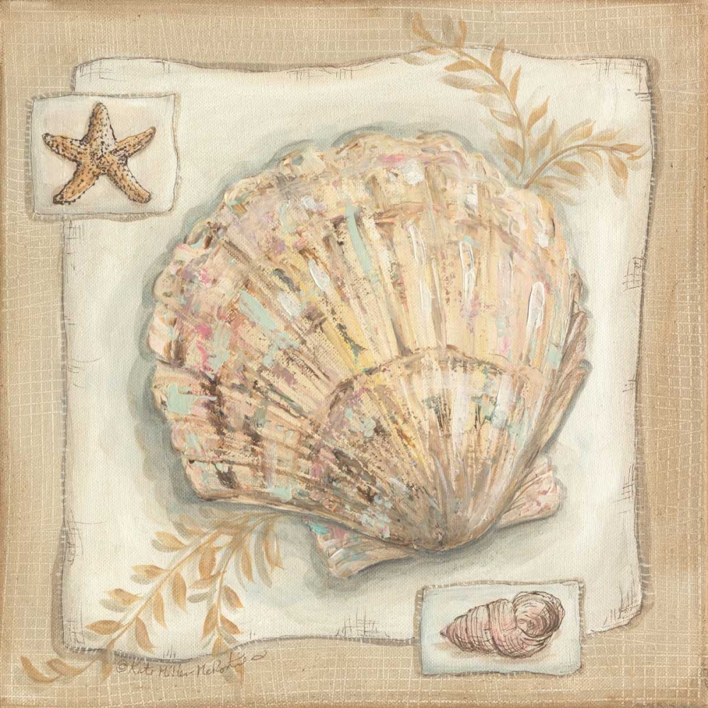 Wall Art Painting id:144856, Name: Sandy Scallop, Artist: McRostie, Kate