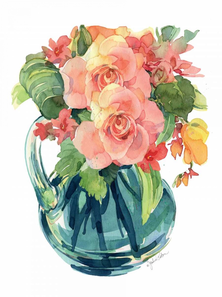 Wall Art Painting id:63722, Name: Rose Bouquet II, Artist: Paton, Julie