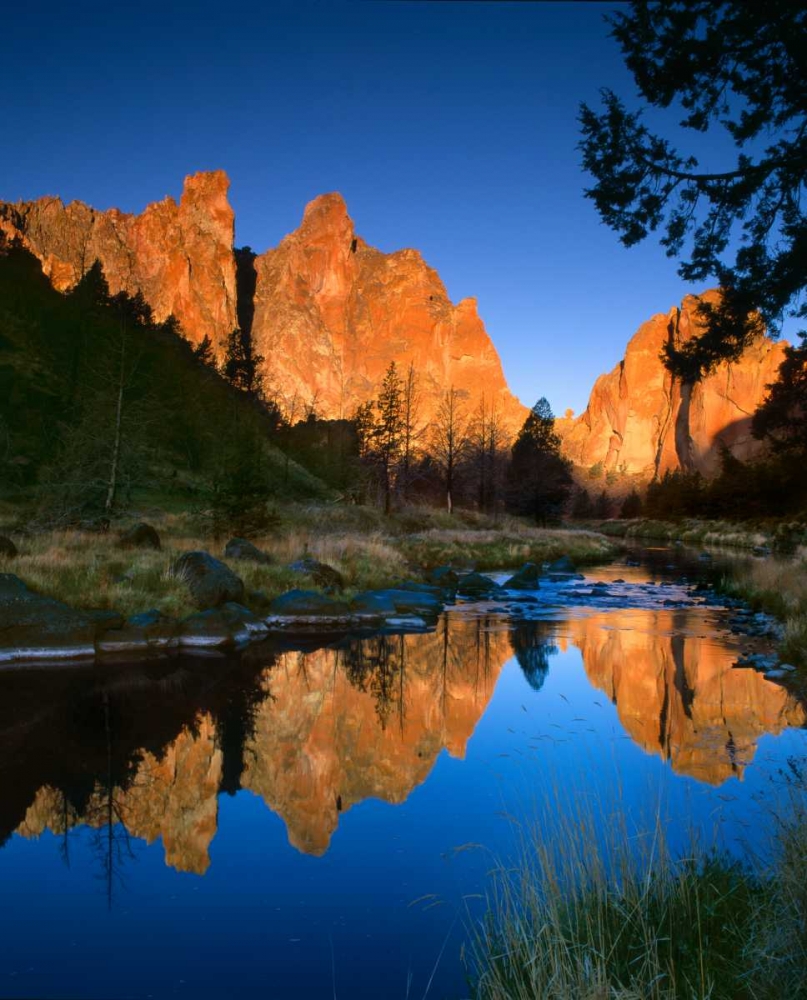 Wall Art Painting id:145995, Name: Smith Rock Vertical, Artist: Leahy, Ike