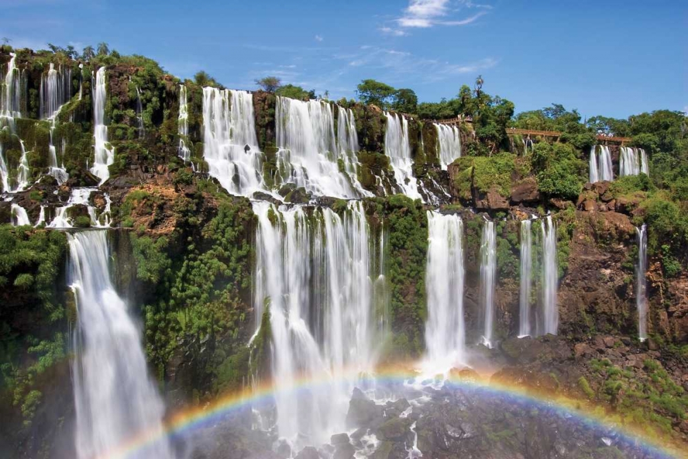 Wall Art Painting id:2326, Name: Iguazu Rainbow, Artist: Malvin, Larry