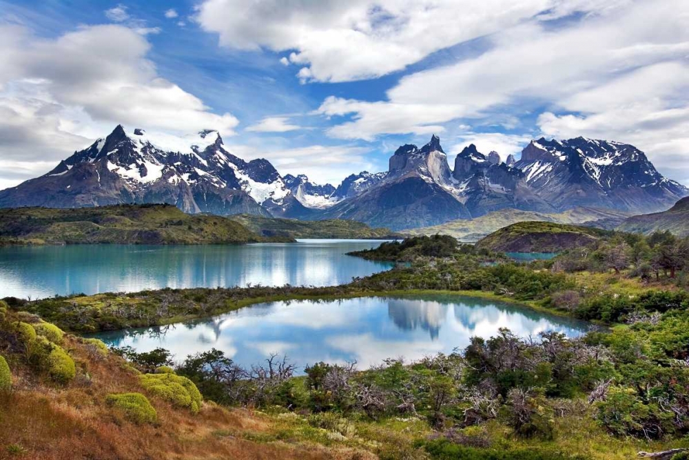 Wall Art Painting id:2339, Name: Cuernos del Paine, Artist: Malvin, Larry