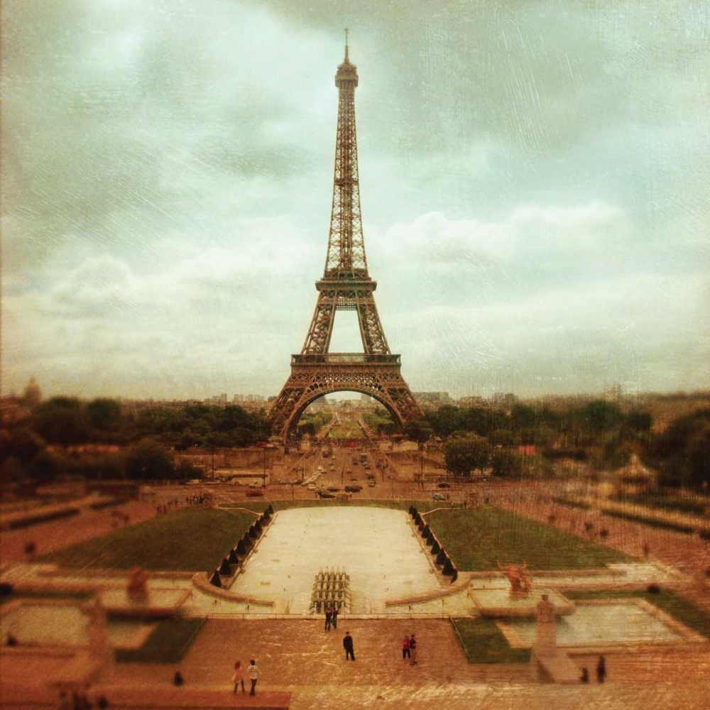 Wall Art Painting id:2397, Name: Eiffel Tower V, Artist: Melious, Amy