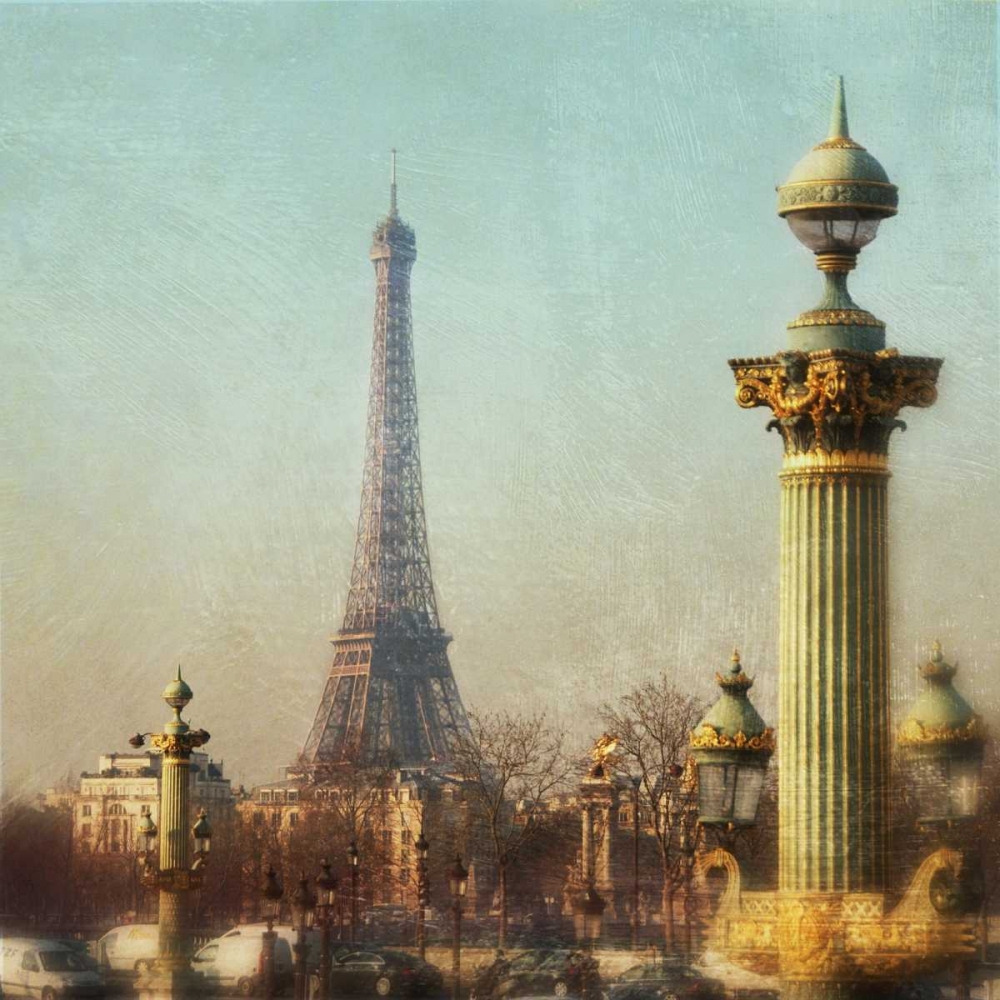 Wall Art Painting id:2398, Name: Eiffel Tower VI, Artist: Melious, Amy