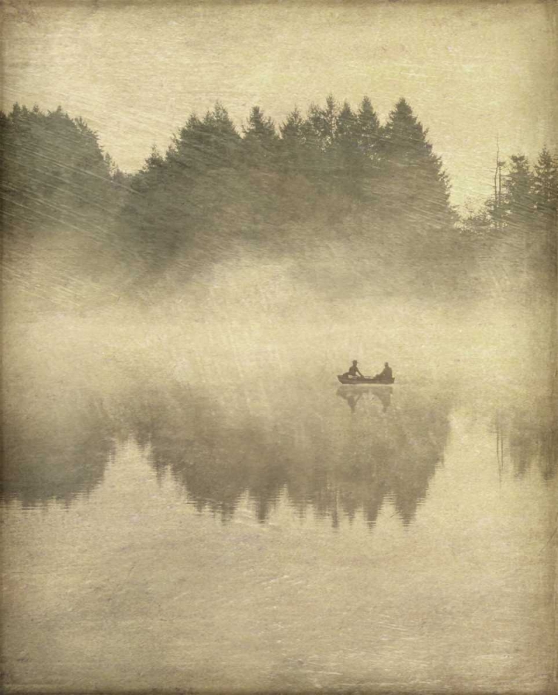 Wall Art Painting id:2402, Name: Foggy Lake I, Artist: Melious, Amy