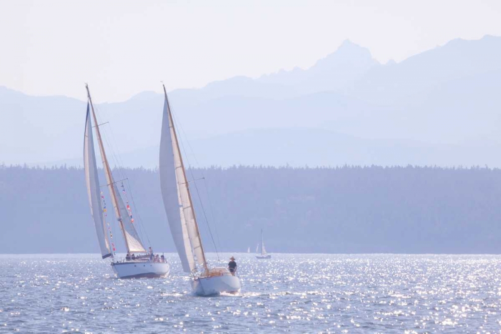 Wall Art Painting id:20108, Name: Port Townsend Boats I, Artist: Mahan, Kathy