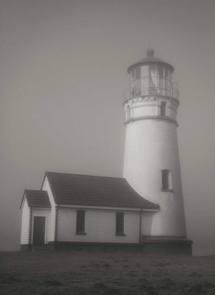 Wall Art Painting id:3756, Name: Misty Lighthouse II, Artist: Geyman, Vitaly