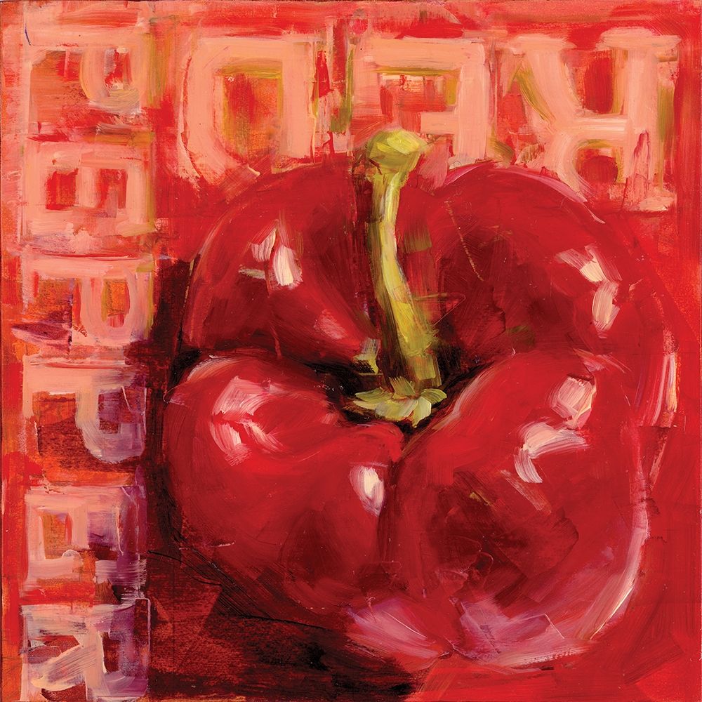 Wall Art Painting id:219650, Name: Red Pepper, Artist: Salness, Annie