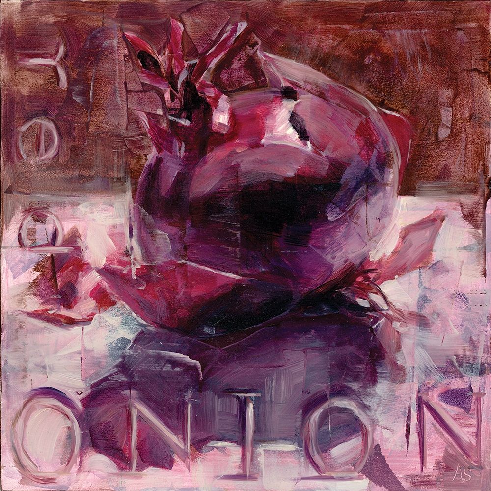 Wall Art Painting id:219651, Name: Red Onion, Artist: Salness, Annie