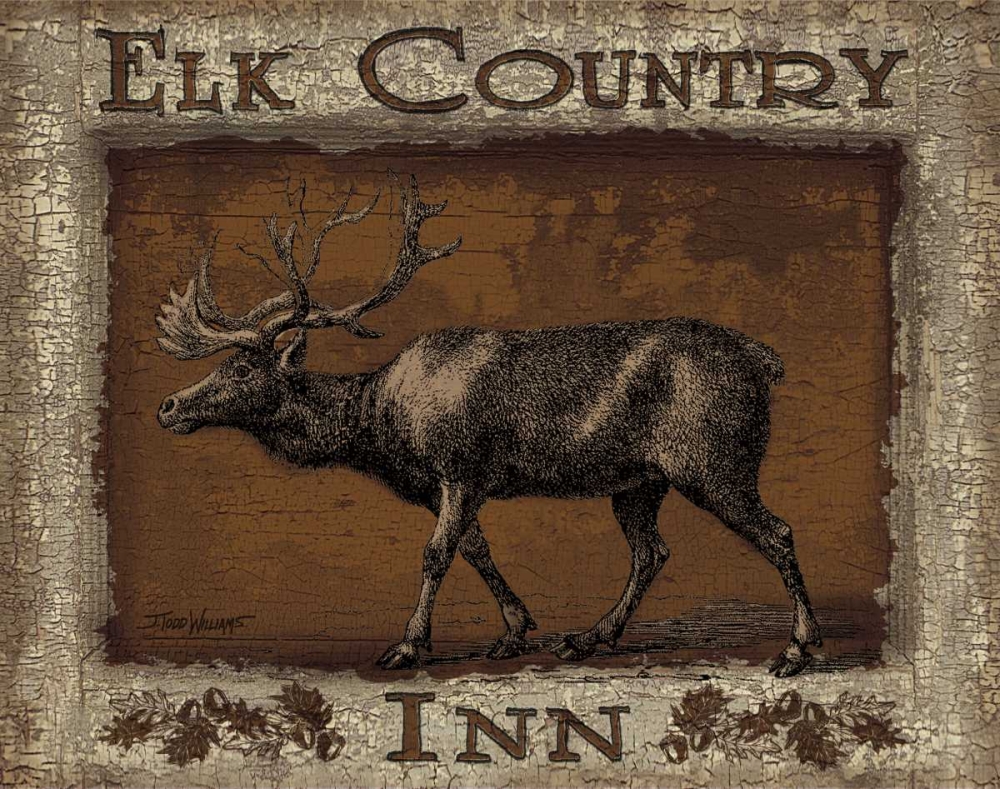 Wall Art Painting id:6640, Name: Elk Country, Artist: Williams, Todd