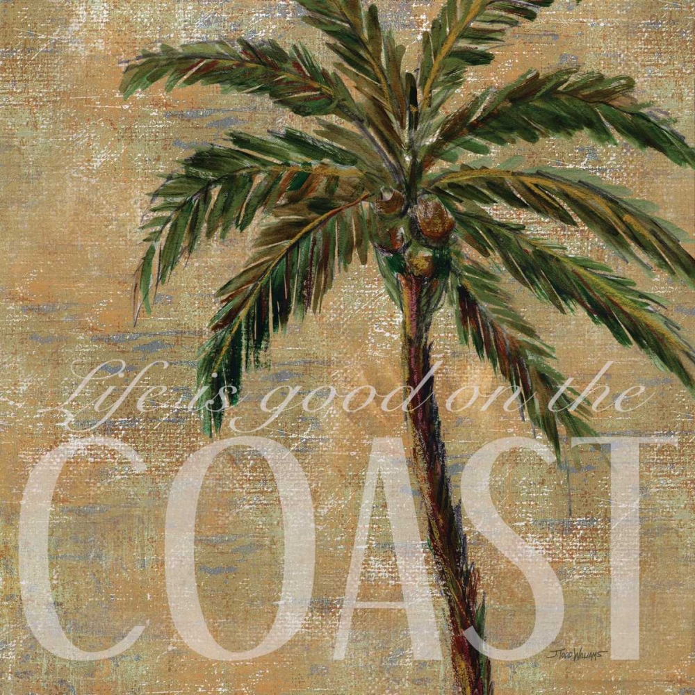 Wall Art Painting id:6666, Name: Coastal Palm, Artist: Williams, Todd