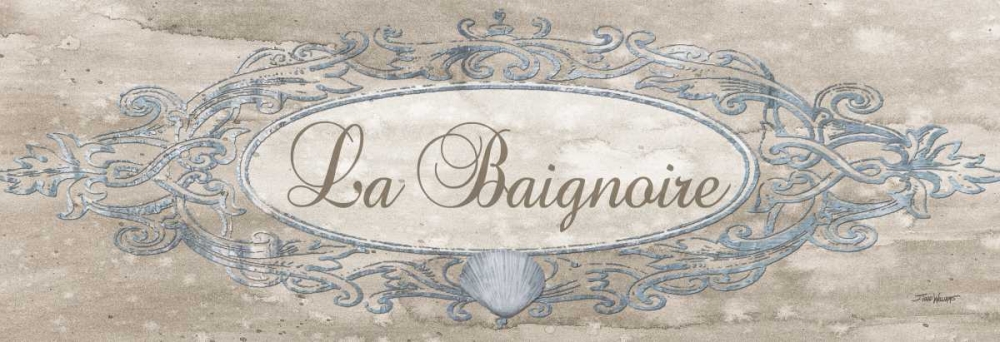 Wall Art Painting id:9942, Name: La Baignoire Sign, Artist: Williams, Todd