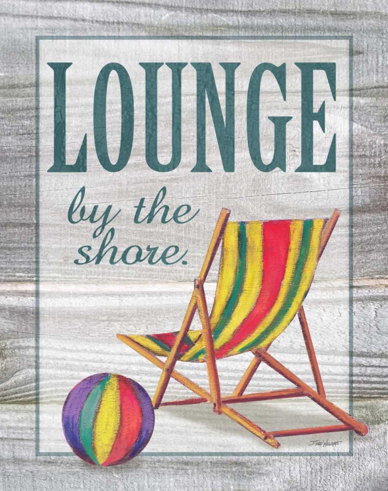 Wall Art Painting id:64548, Name: Lounge by the Shore, Artist: Williams, Todd