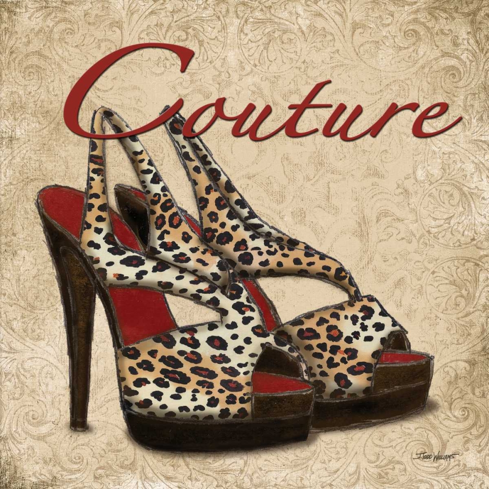 Wall Art Painting id:64555, Name: Couture Shoes, Artist: Williams, Todd