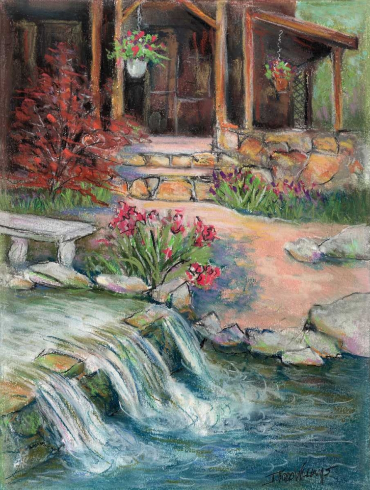 Wall Art Painting id:169693, Name: Cox Springs Garden, Artist: Williams, Todd