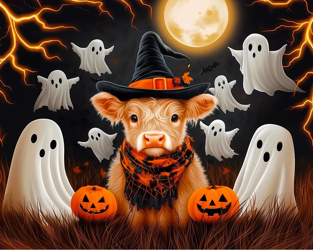 Art Print: Halloween Highlander