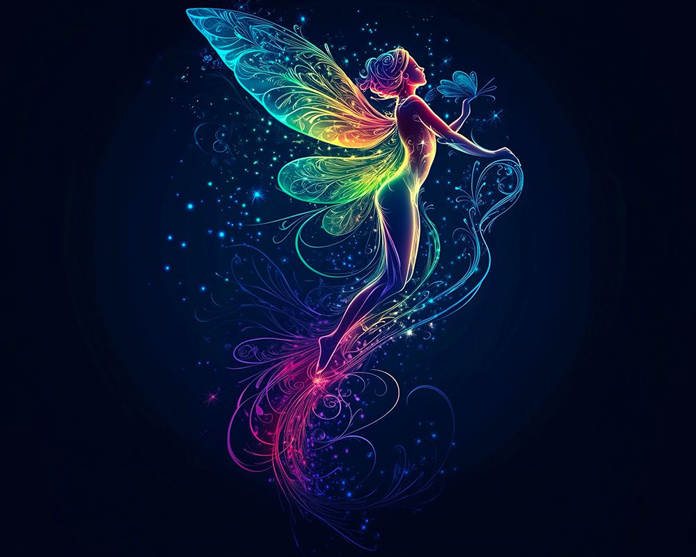 Art Print: Fairy Glow