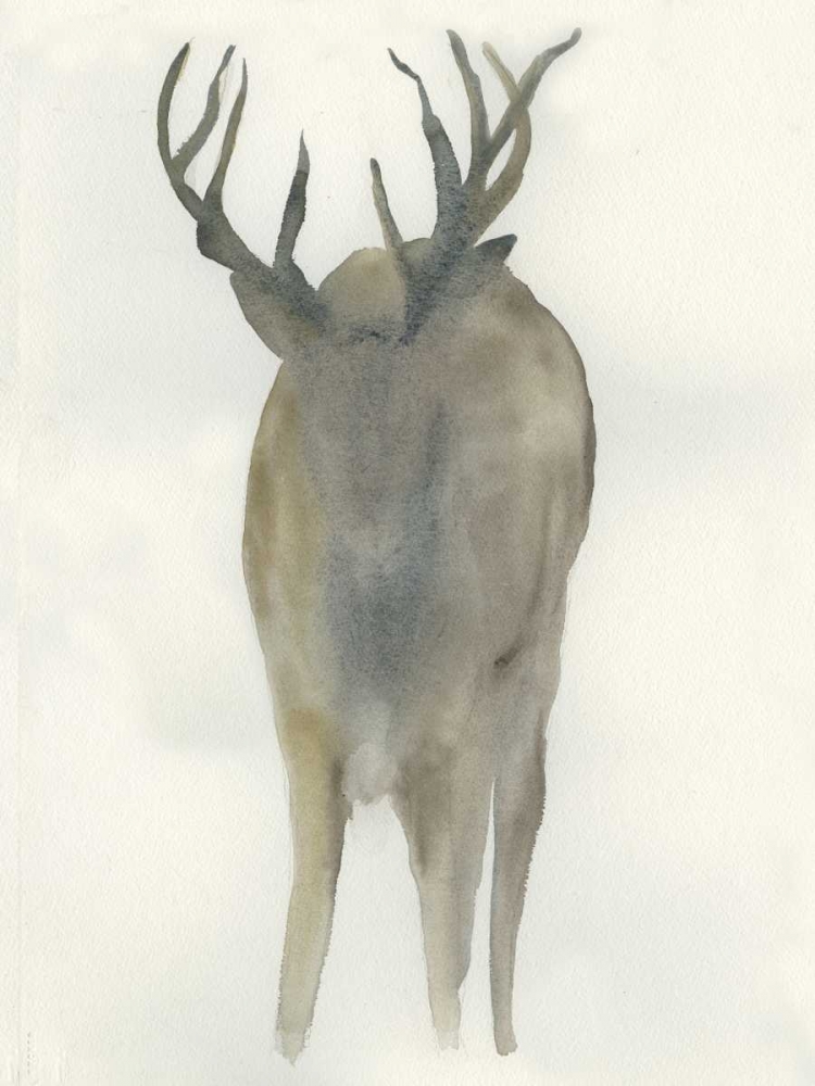 Wall Art Painting id:86210, Name: Solo Deer, Artist: Dyer, Beverly