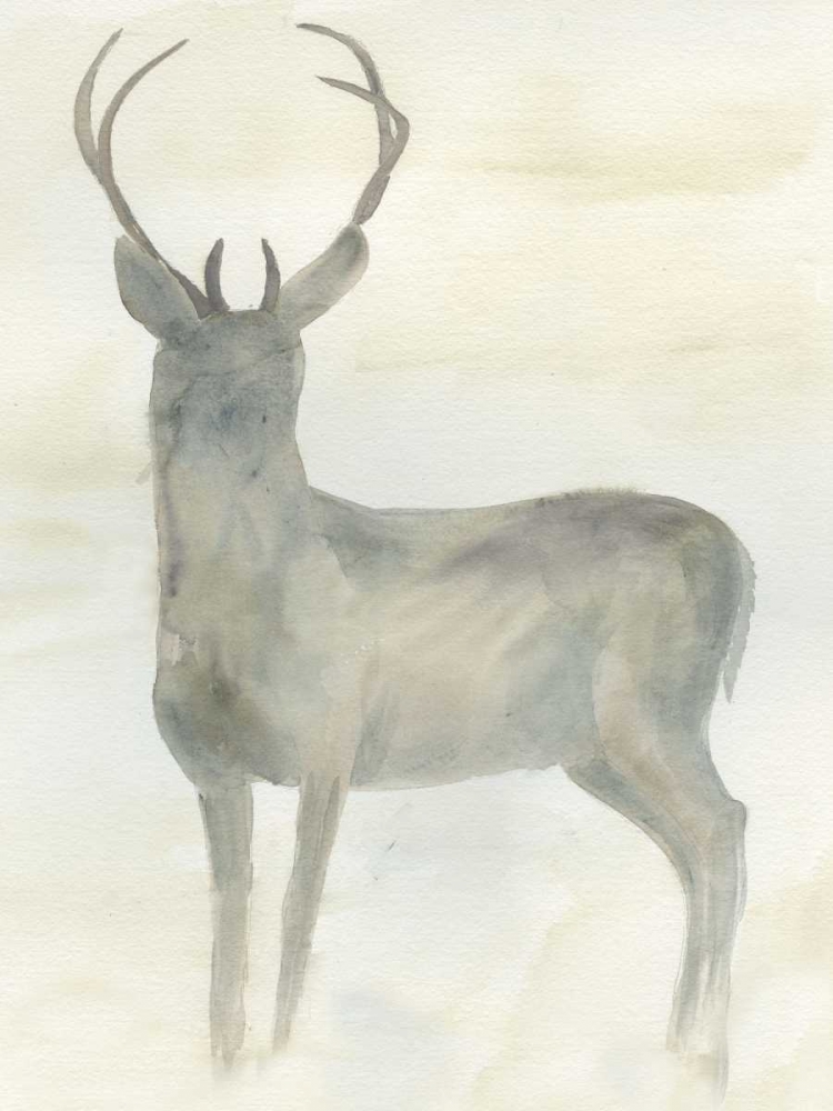 Wall Art Painting id:86211, Name: Solo Deer 2, Artist: Dyer, Beverly