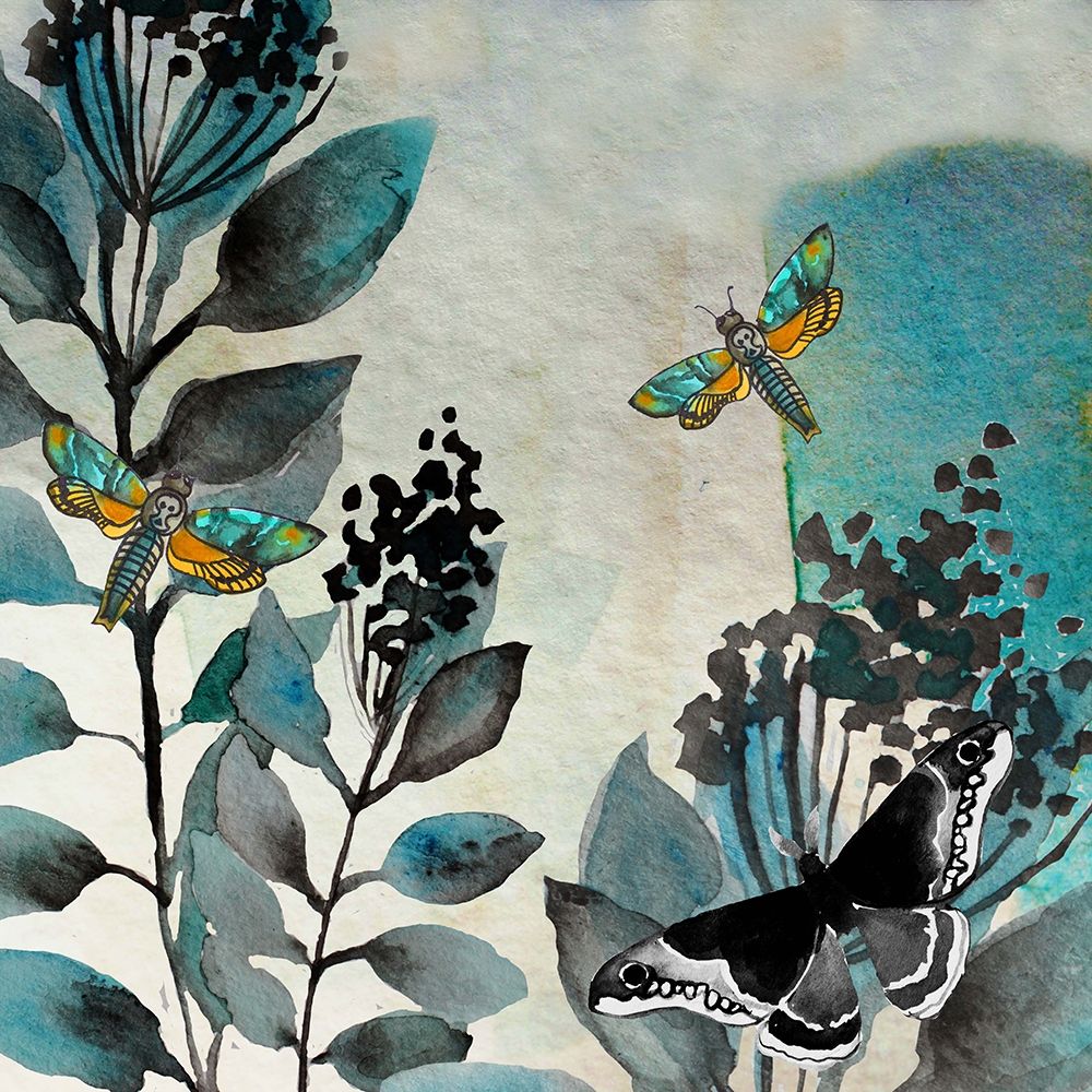 Wall Art Painting id:199759, Name: Butteryfly Perspective 4, Artist: Boho Hue Studio