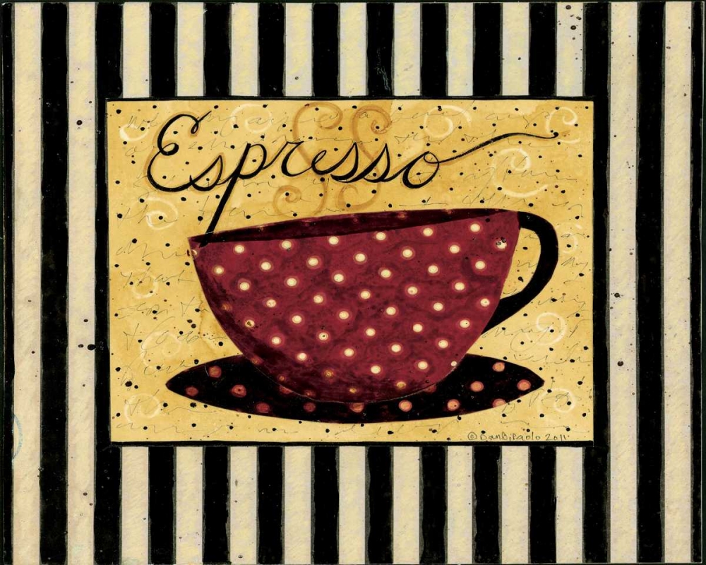 Wall Art Painting id:57241, Name: Espresso Stripes, Artist: DiPaolo, Dan