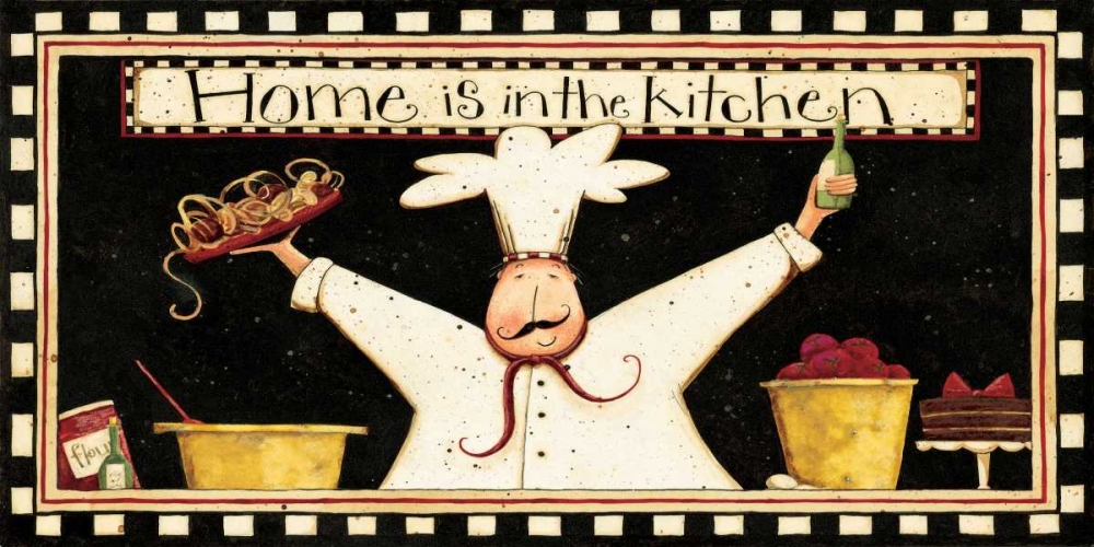 Wall Art Painting id:57437, Name: Happy Chef, Artist: DiPaolo, Dan