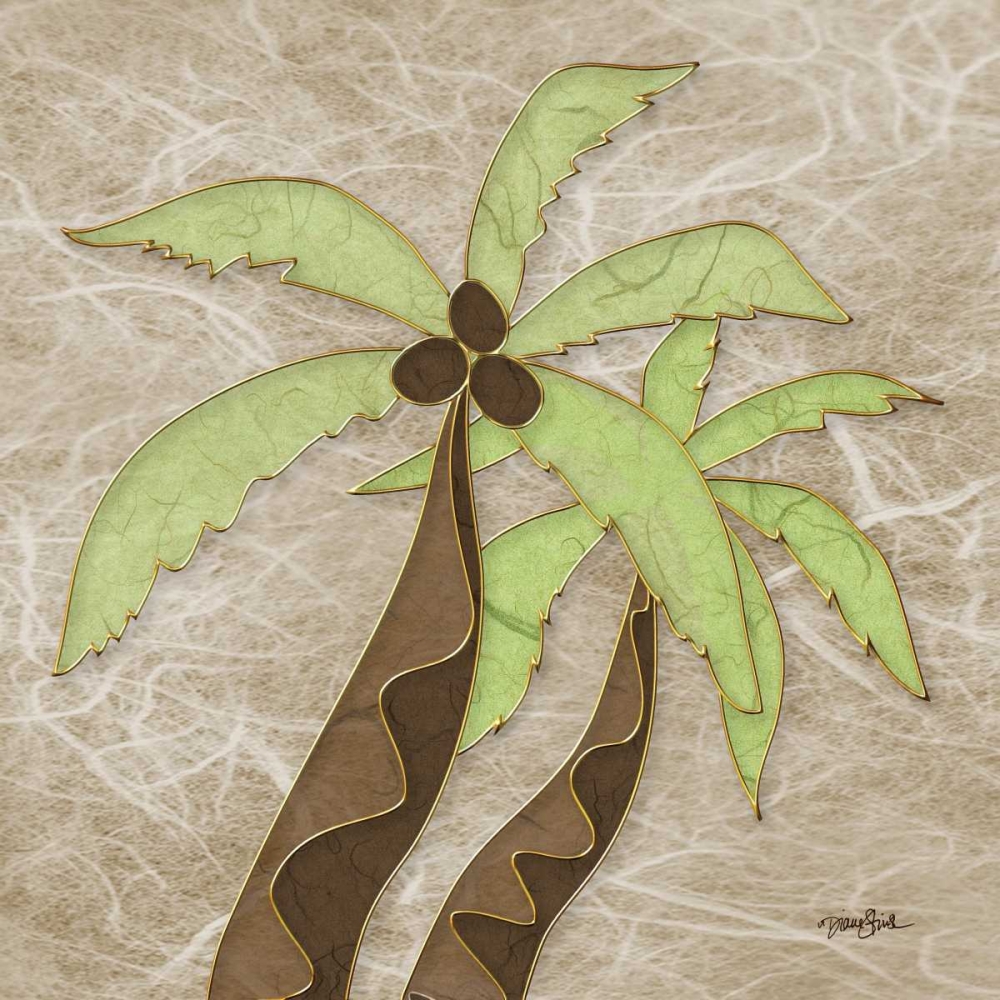 Wall Art Painting id:75275, Name: Calm Palm, Artist: Stimson, Diane