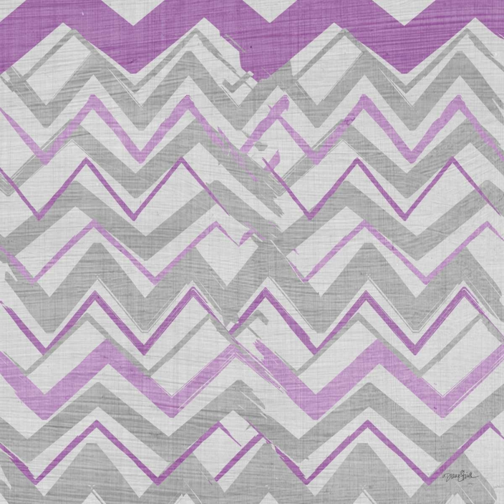 Wall Art Painting id:75546, Name: Orchid Gray Stripes 1, Artist: Stimson, Diane
