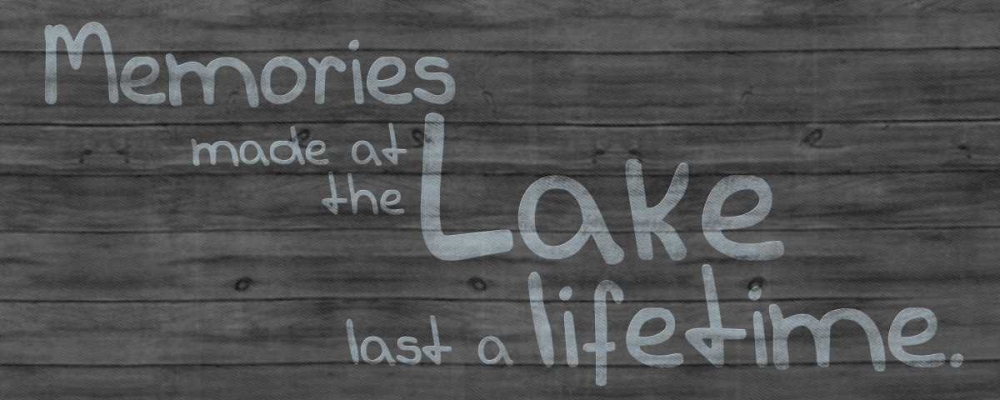Wall Art Painting id:75667, Name: Memories at Lake 1, Artist: Gibbons, Lauren