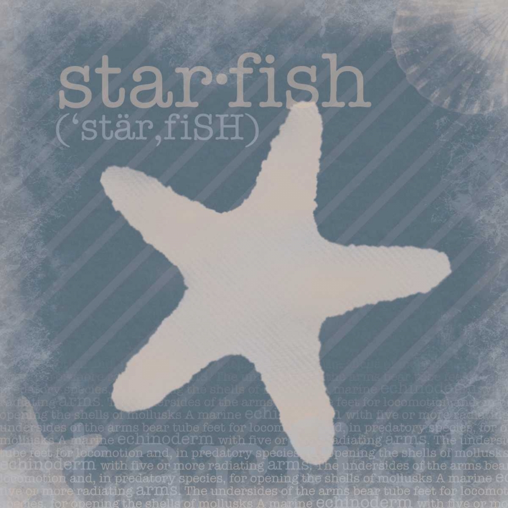 Wall Art Painting id:75977, Name: Starfish Definition, Artist: Gibbons, Lauren