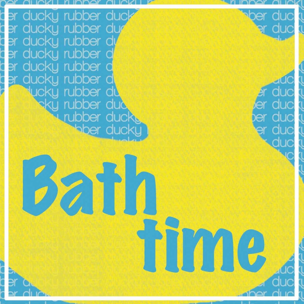 Wall Art Painting id:75986, Name: Bath Time Ducky, Artist: Gibbons, Lauren