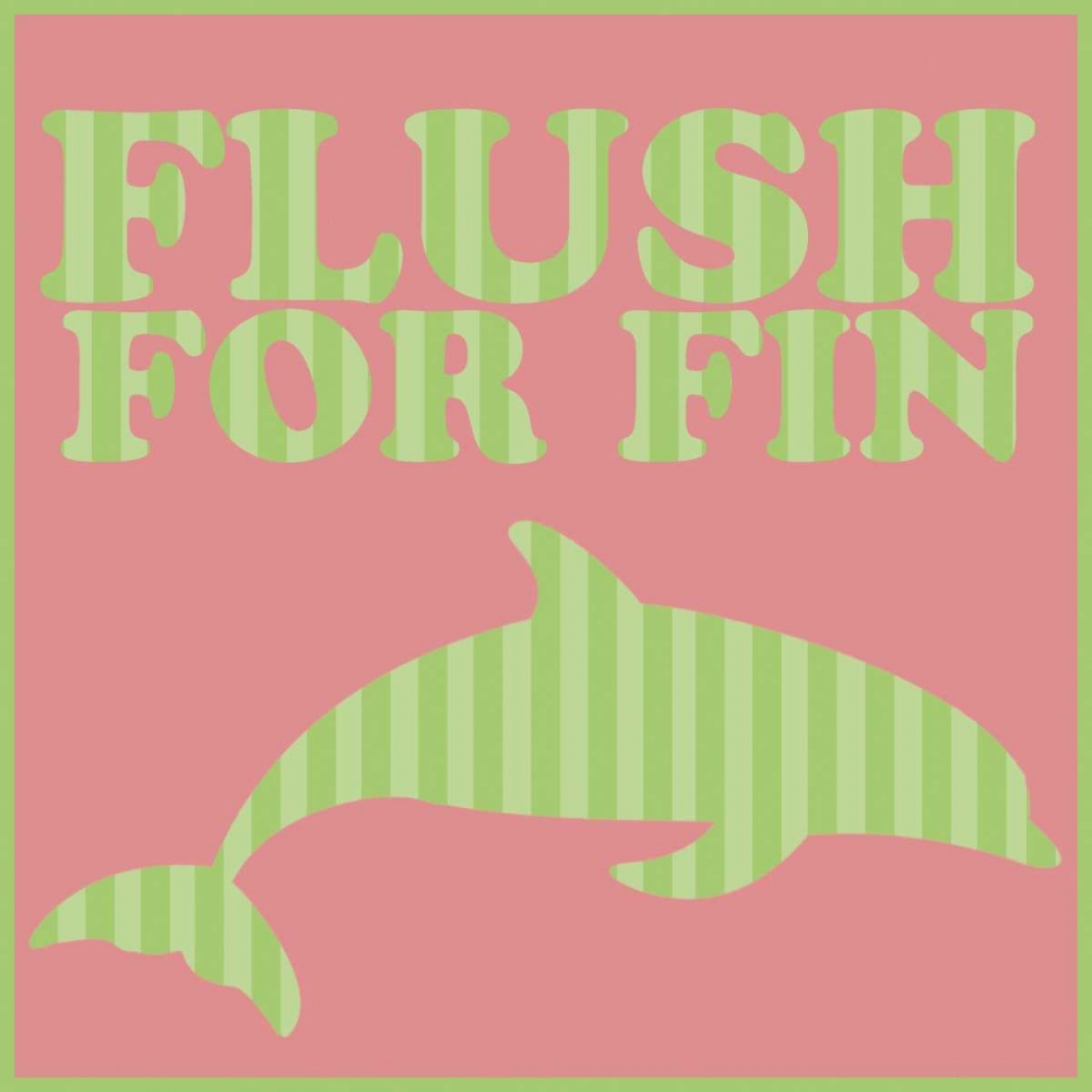 Wall Art Painting id:75993, Name: Flush For Fun, Artist: Gibbons, Lauren