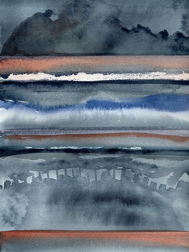 Wall Art Painting id:670608, Name: Chromatic Horizons 1, Artist: Frost, Julia