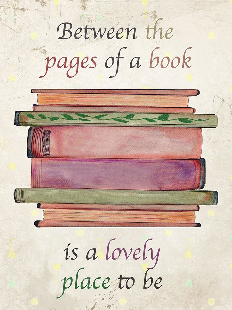 Wall Art Painting id:772285, Name: Between Pages, Artist: Frost, Julia