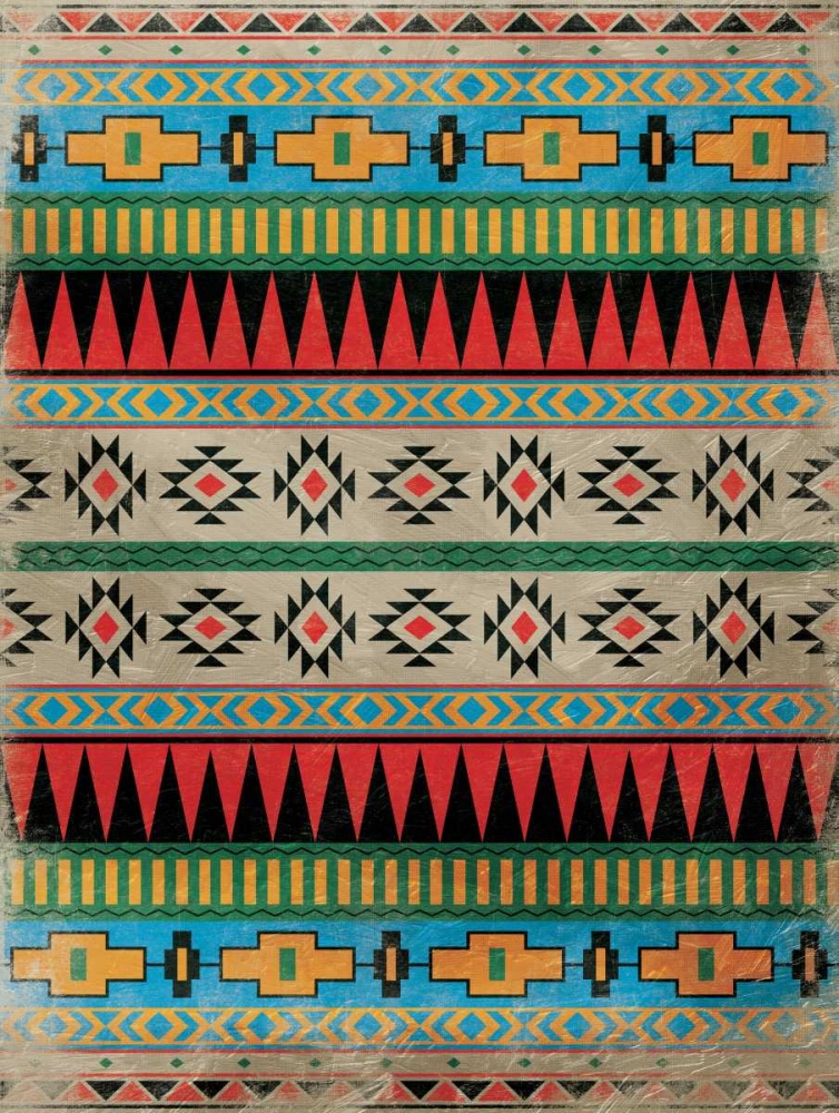 Art Print: Aztec Pattern 2