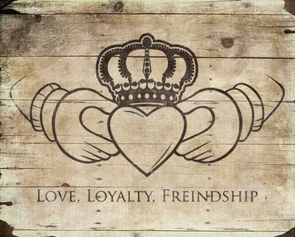 Wall Art Painting id:37983, Name: Love Loyalty Friendship, Artist: Grey, Jace